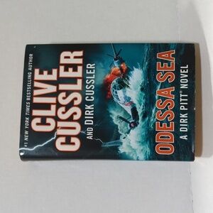 🐢Clive Cussler Dirk Cussler Odessa Sea Hardback Book w/Cover - 2016